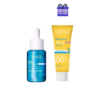 Uriage Eau Thermale H.A Booster Serum + Bariesun Tinted Cream For Free