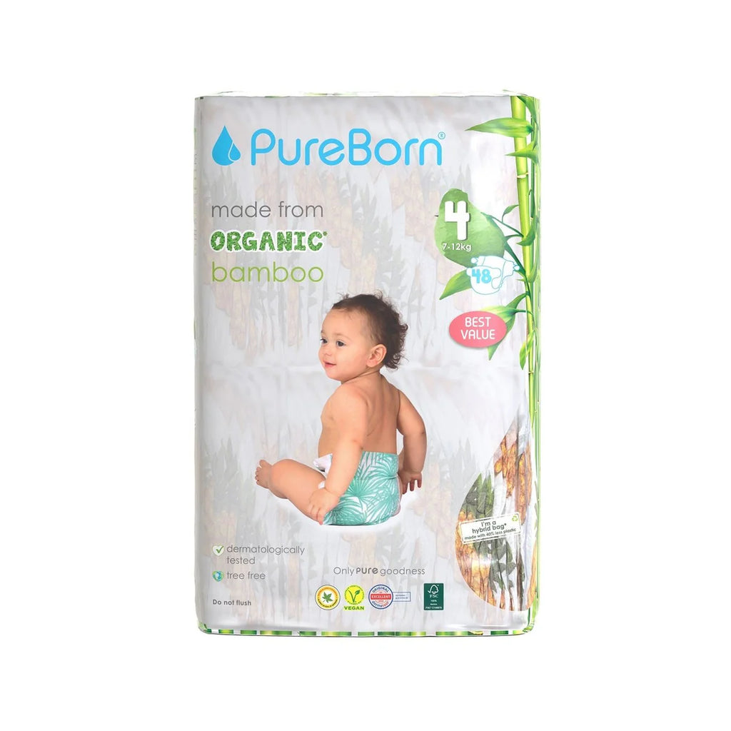 PureBorn Diapers Double Pack