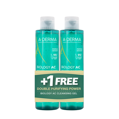 Aderma Buy One Get One free A-Derma Biology AC foaming gel 200ml
