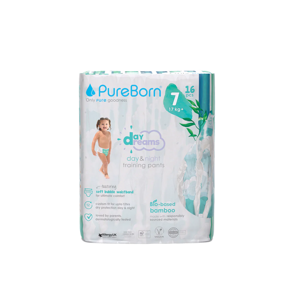 PureBorn DayDream Diapers Size 7 (+ 17kg)