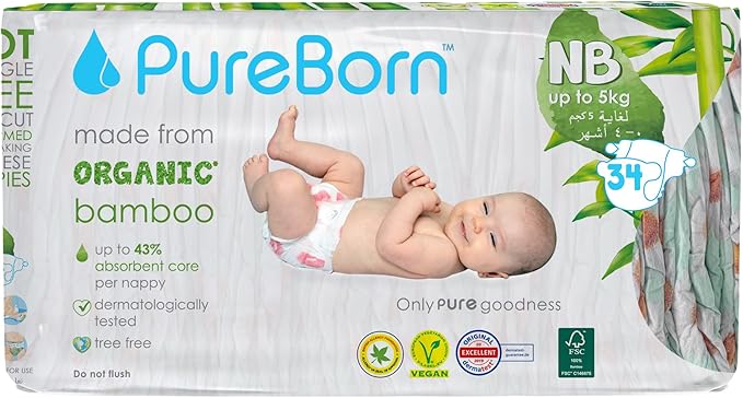 PureBorn Diapers Single Pack