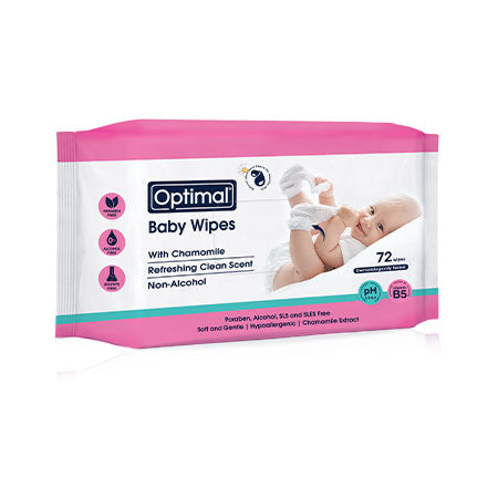 Optimal Baby Wipes Pack Of 3