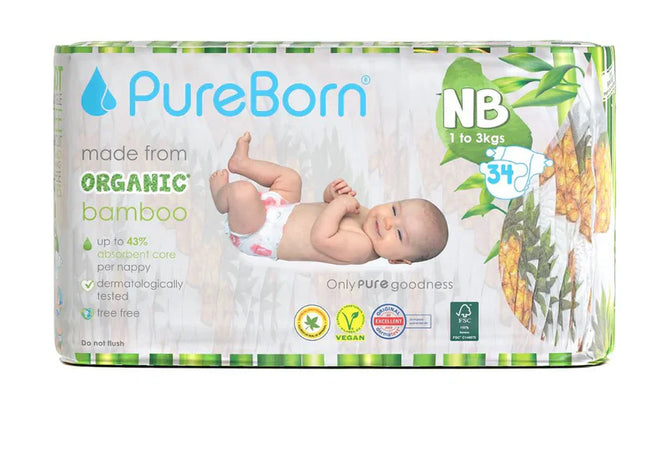 PureBorn Diapers New Born