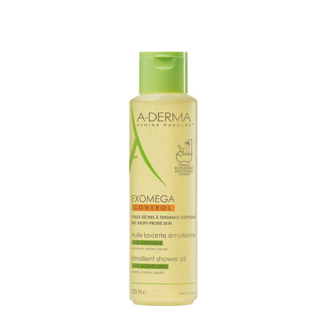 Aderma Exomega Control Emollient Shower Oil