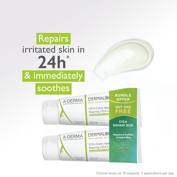 Aderma Buy One Get One A-Derma Dermalibour Cicapurfying repair cream 100ml