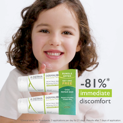 Aderma Buy One Get One A-Derma Dermalibour Cicapurfying repair cream 100ml