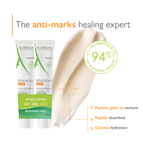 Aderma Buy One Get One A-Derma Epitheliale AH Ultra Anti-mark Ultra Repairing cream 40ml