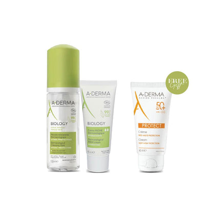 Aderma Dry Skin Spring Routine Bundle
