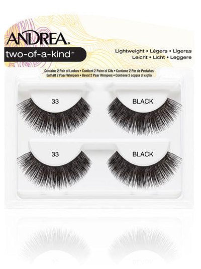 Andrea Lash Strip Black 33 Pack of 2
