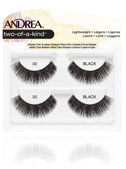 Andrea Lash Strip Black 33 Pack of 2