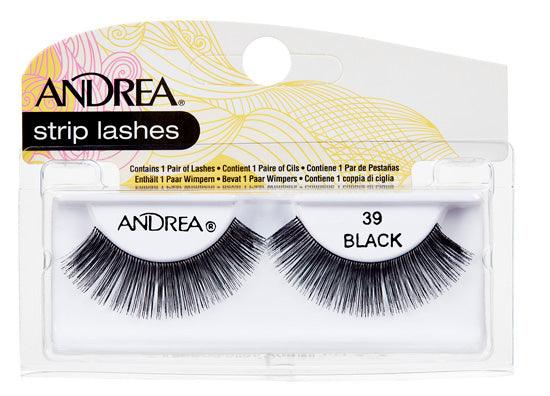 Andrea Lash Strip Black 39