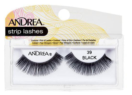 Andrea Lash Strip Black 39