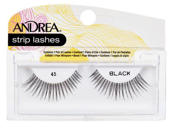 Andrea Lash Strip Black 45