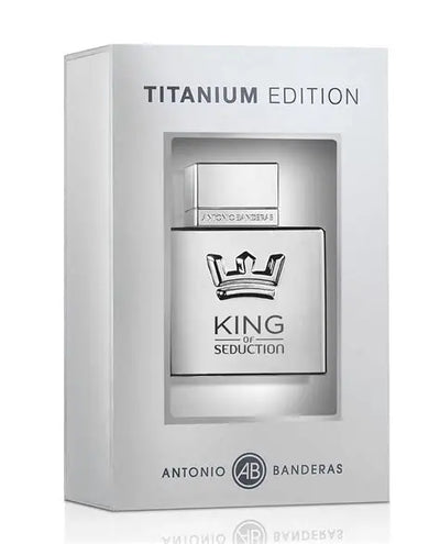 Antonio Banderas King of Seduction Eau De Toilet Titanium Edition 100 mL