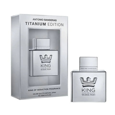 Antonio Banderas King of Seduction Eau De Toilet Titanium Edition 100 mL