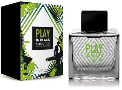 Antonio Banderas Play In Black Seduction for Men For Men