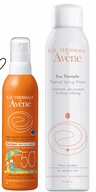 Avene Bundle Children Sunscreen + Spray Eau Thermal