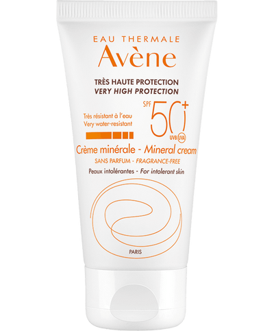 Avene Cream Mineral Peaux Intolerante SPF 50+