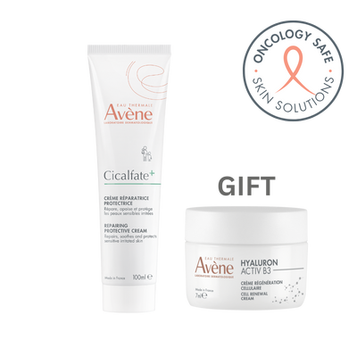 Avene Pink Bundle Cicalfate Repair Cream 100ml + Free Hyaluron Activ B3 Day Cream 7ml