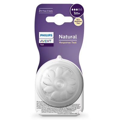 Avent Disposable Silicone Teats Natural Response