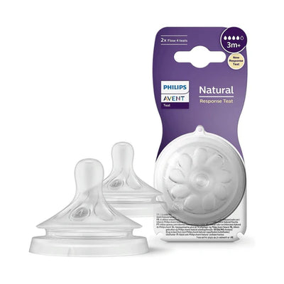 Avent Disposable Silicone Teats Natural Response