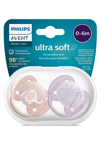 Avent Ultra Soft Soother 0-6 M