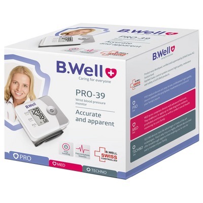 B.Well Digital Wrist blood pressure monitor PRO-39