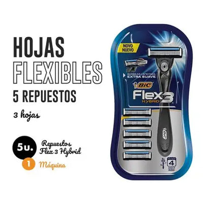 BIC Flex 3 Hybrid  4 + 1 Free