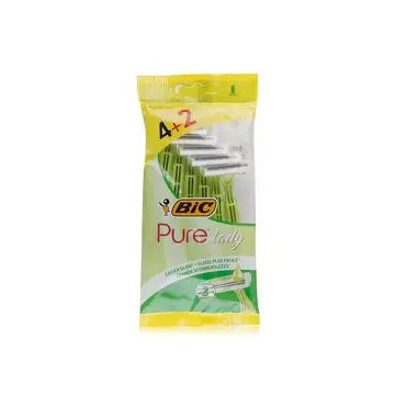 BIC Pure 3 Lady Pouch 4 + 2 Free