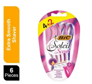 BIC Soleil Lady  Blister 4 + 2 Free