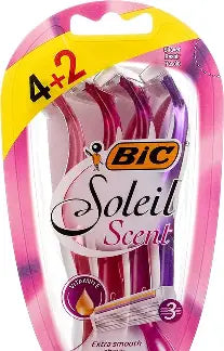 BIC Soliel Lady  Blister 4 + 2 Free