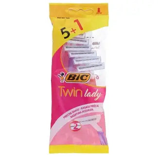 BIC Twin Lady Pouch 5 + 1 Free