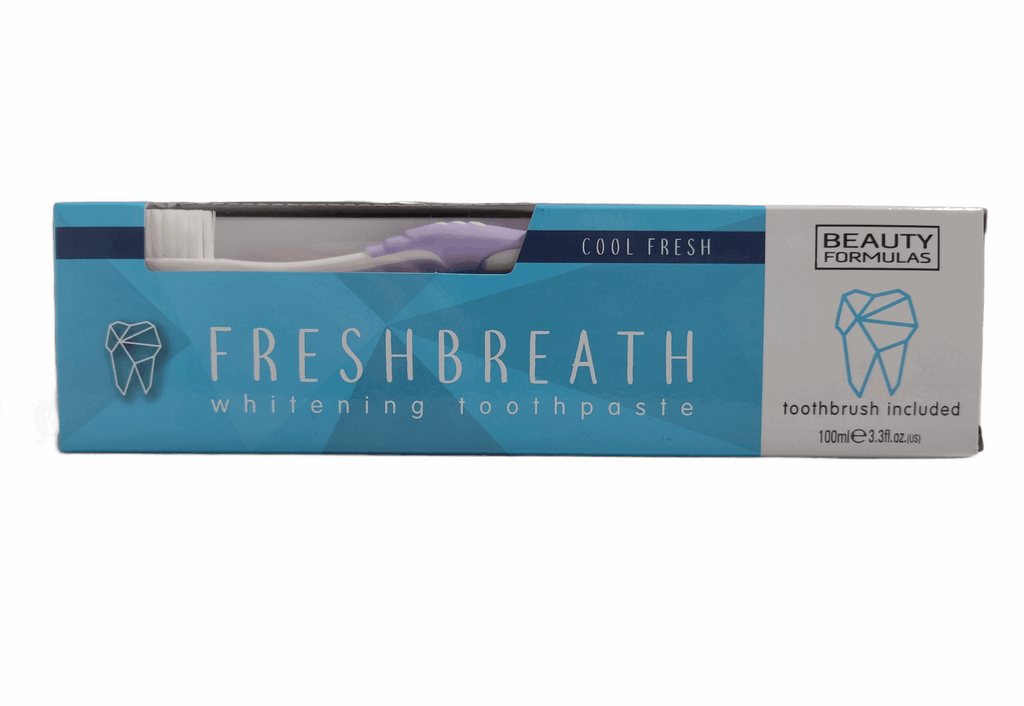 Beauty Formulas Whitening Toothpaste + Toothbrush