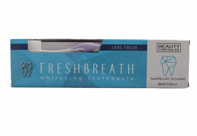 Beauty Formulas Whitening Toothpaste + Toothbrush