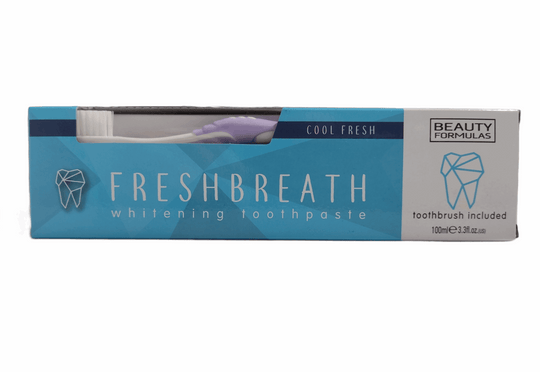 Beauty Formulas Whitening Toothpaste + Toothbrush