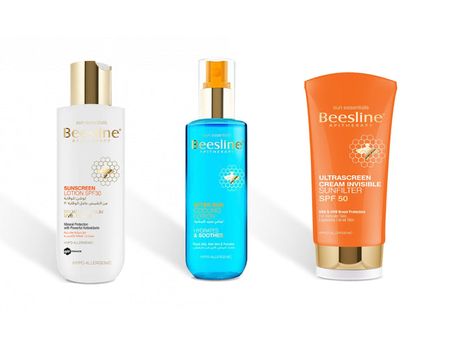 Beesline Bundle Ultra Screen + After lotion + Suncreen lotion