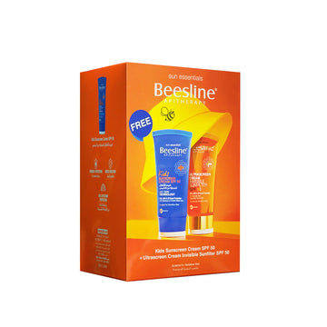 Beesline Kids Sunscreen Cream + Ultrascreen Invisible