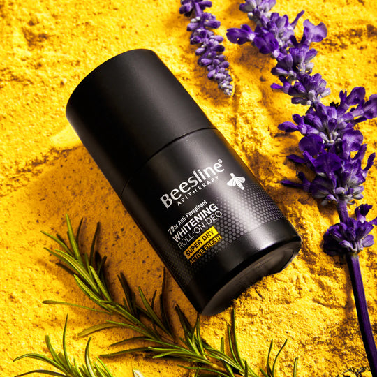 Beesline Men Whitening Roll-On Deo - Super Dry - Active Fresh