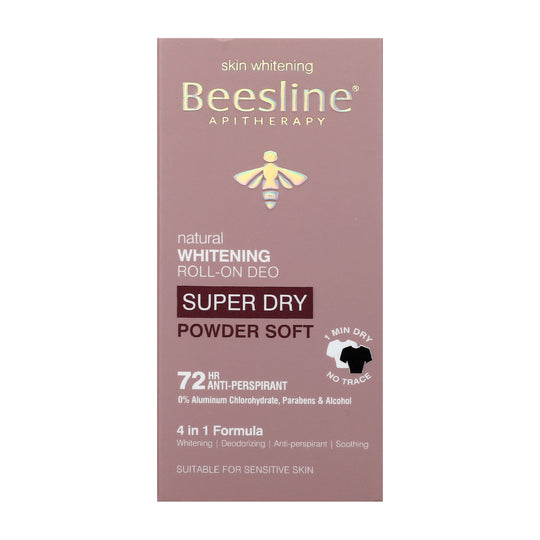 Beesline Whitening Roll-On Deo - Super Dry - Powder Soft