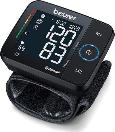 Beurer BluetoothÃ‚Â® Wrist Blood Pressure Monitor Bc 54