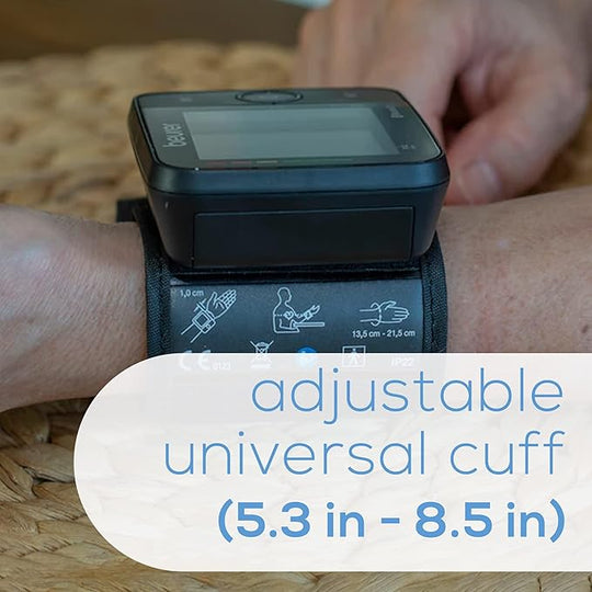 Beurer BluetoothÃ‚Â® Wrist Blood Pressure Monitor Bc 54