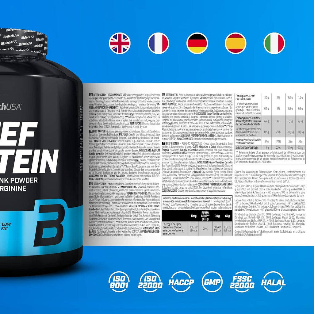 BioTechUSA Beef Protein 1816g