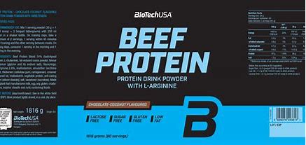 BioTechUSA Beef Protein 1816g