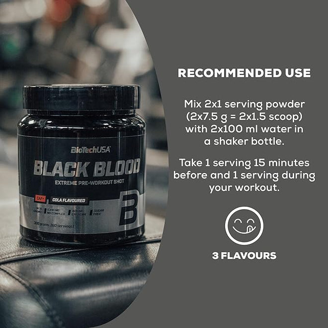 BioTechUSA Black Blood CAF+ 300g
