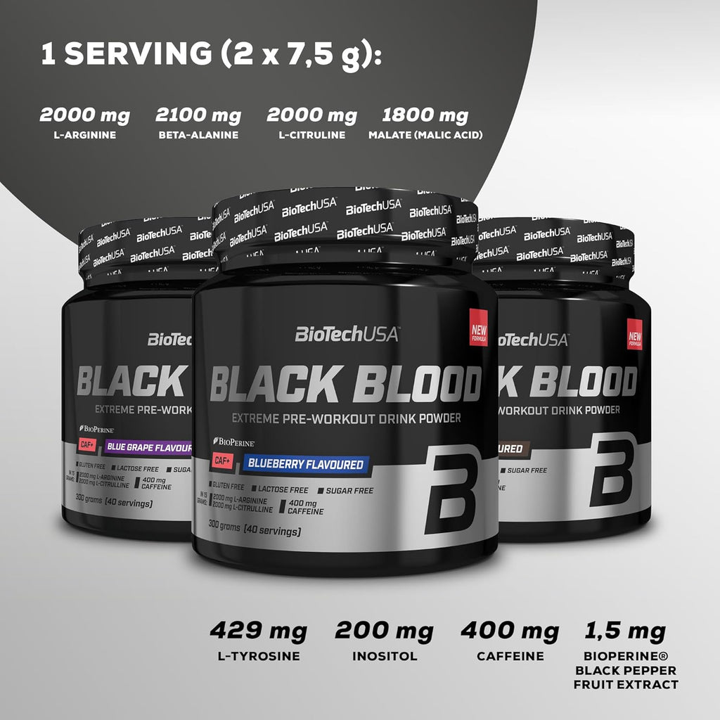 BioTechUSA Black Blood CAF+ 300g