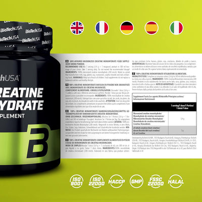 BioTechUSA Creatine Monohydrate Powder
