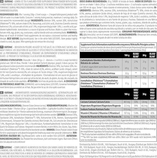 BioTechUSA Iso Tonic 600g