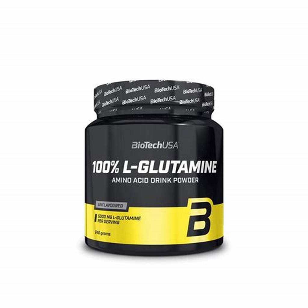 BioTechUSA L-Glutamine 240g Jar