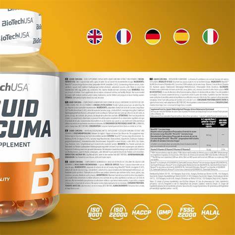 BioTechUSA Liquid Curcuma Capsules