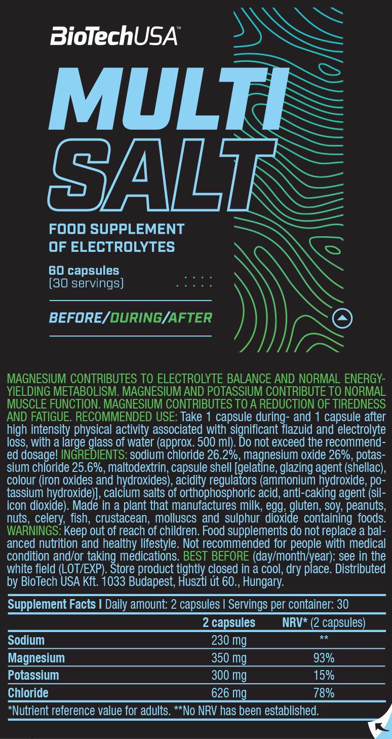 BioTechUSA MultiSalt Capsules